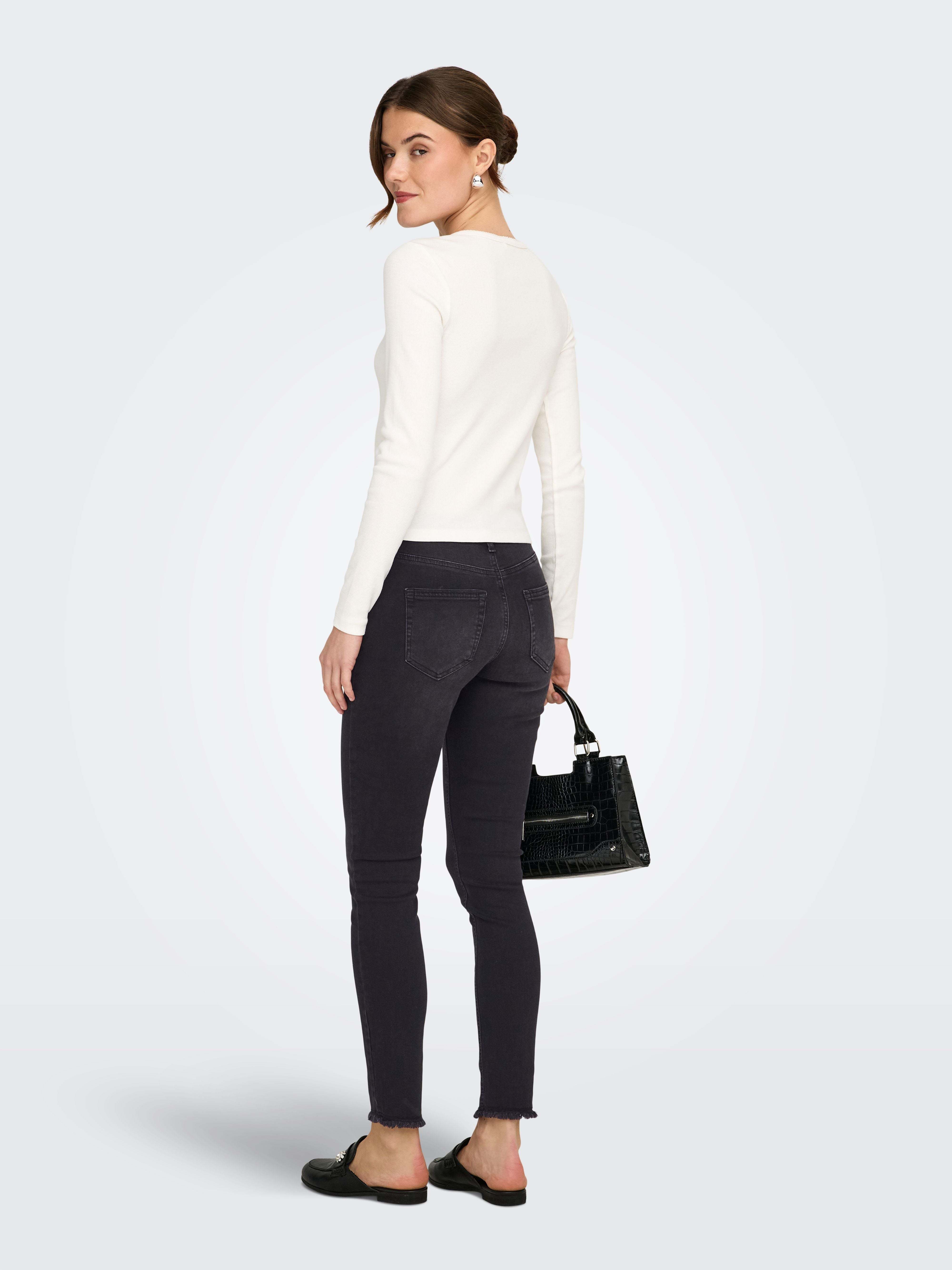 Jeans Blush Skinny Fit Black Denim