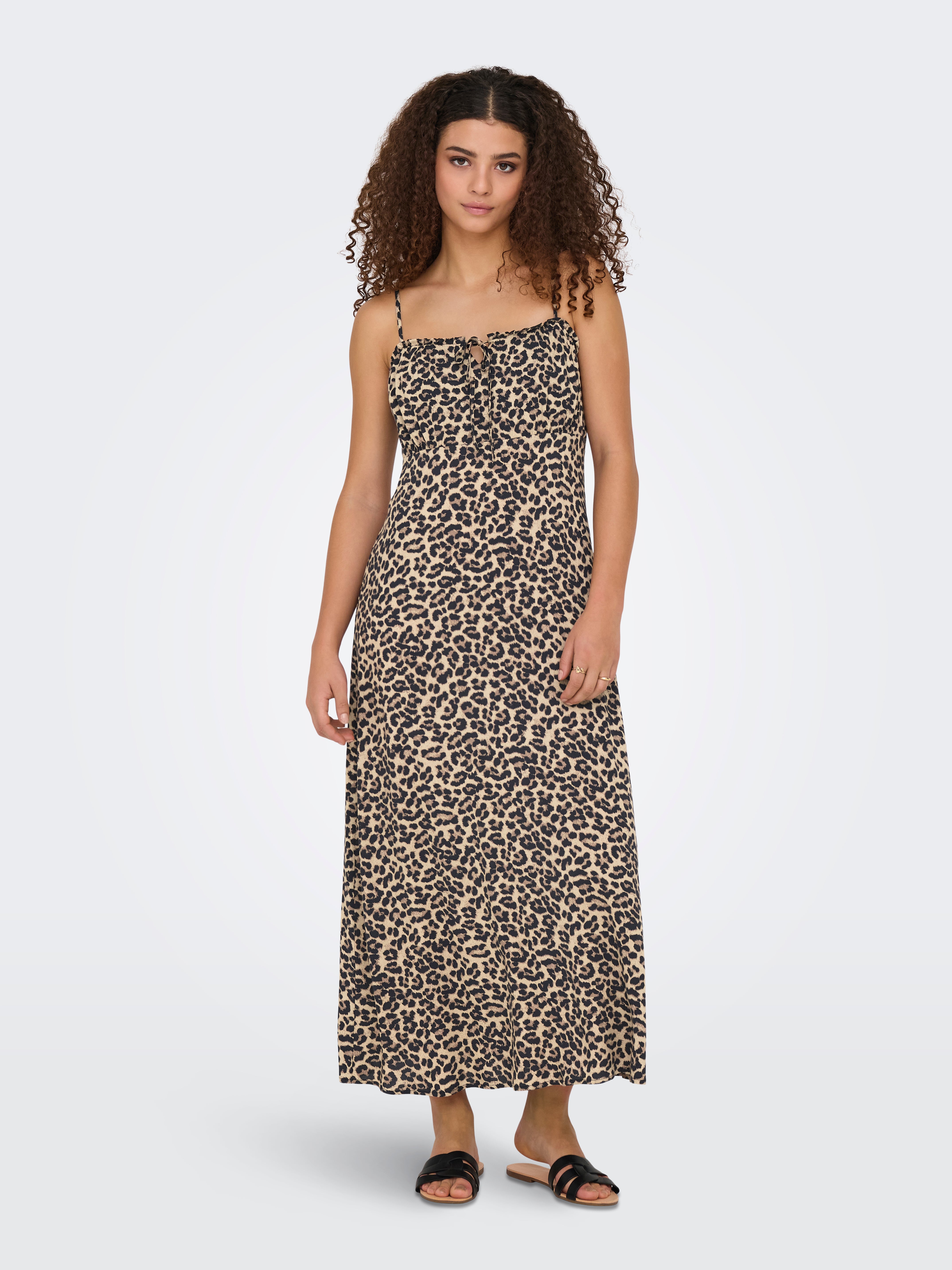 Abito Lungo Nelly Leopardato