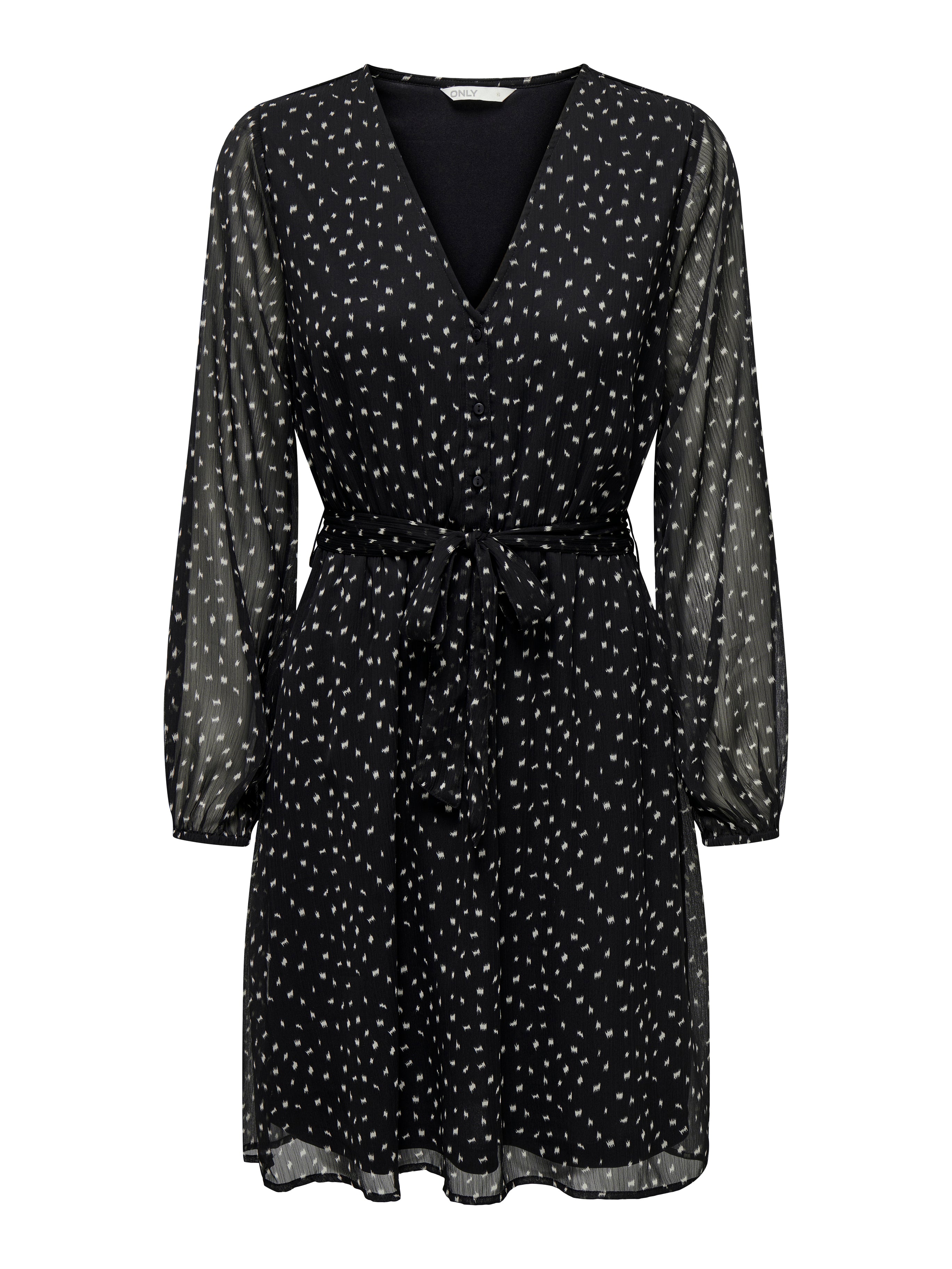 Short Life dress with waist belt