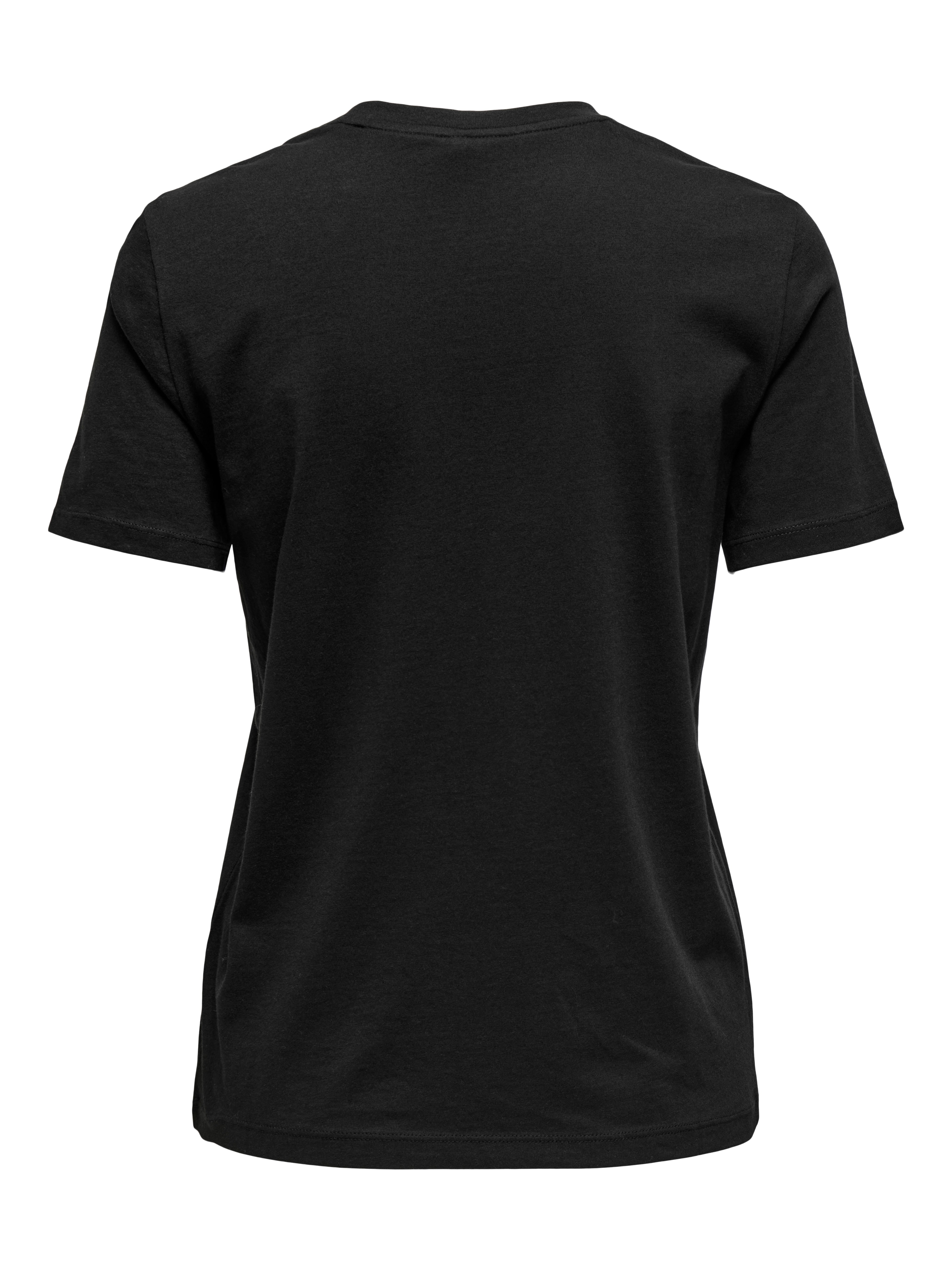 T-shirt Olivia nera