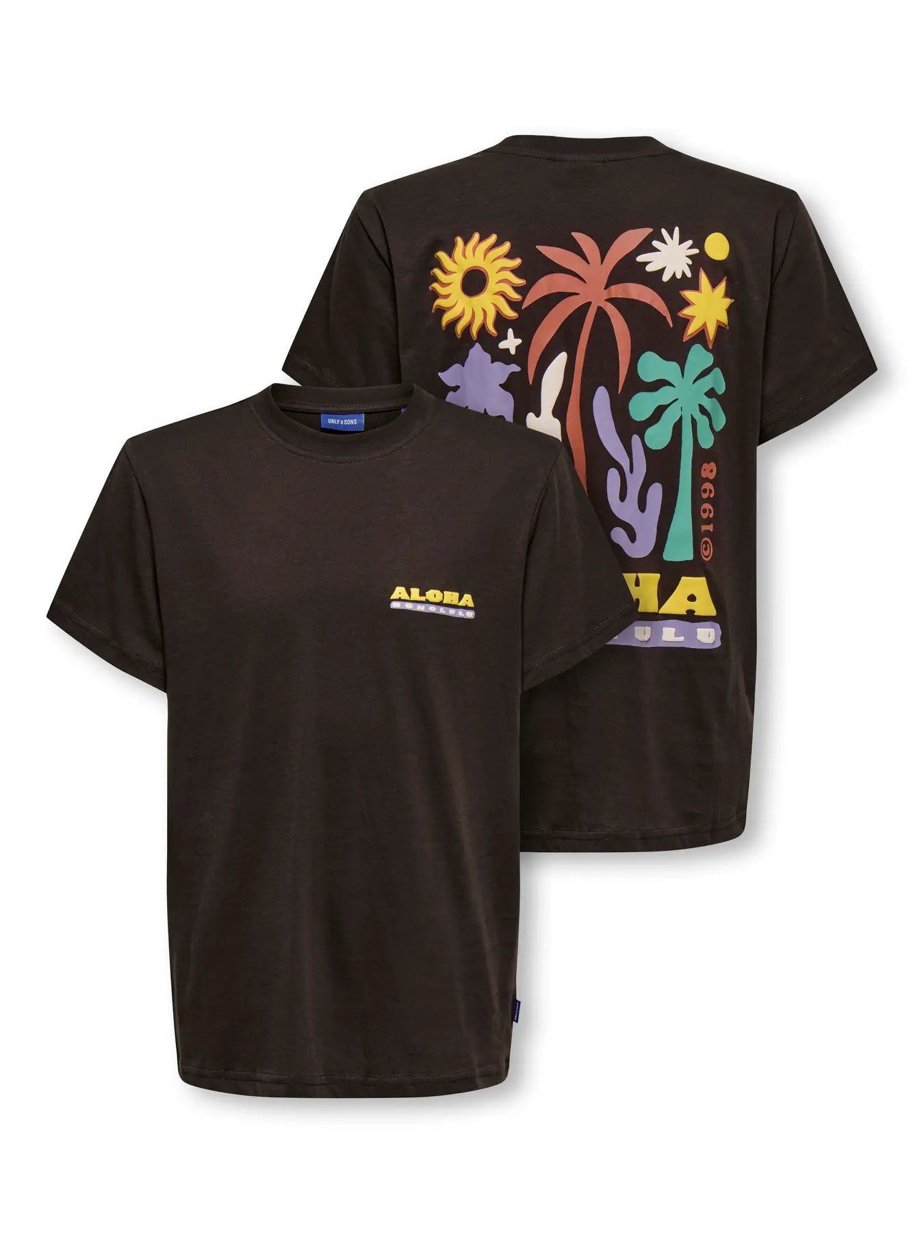 T-shirt Shore cioccolato