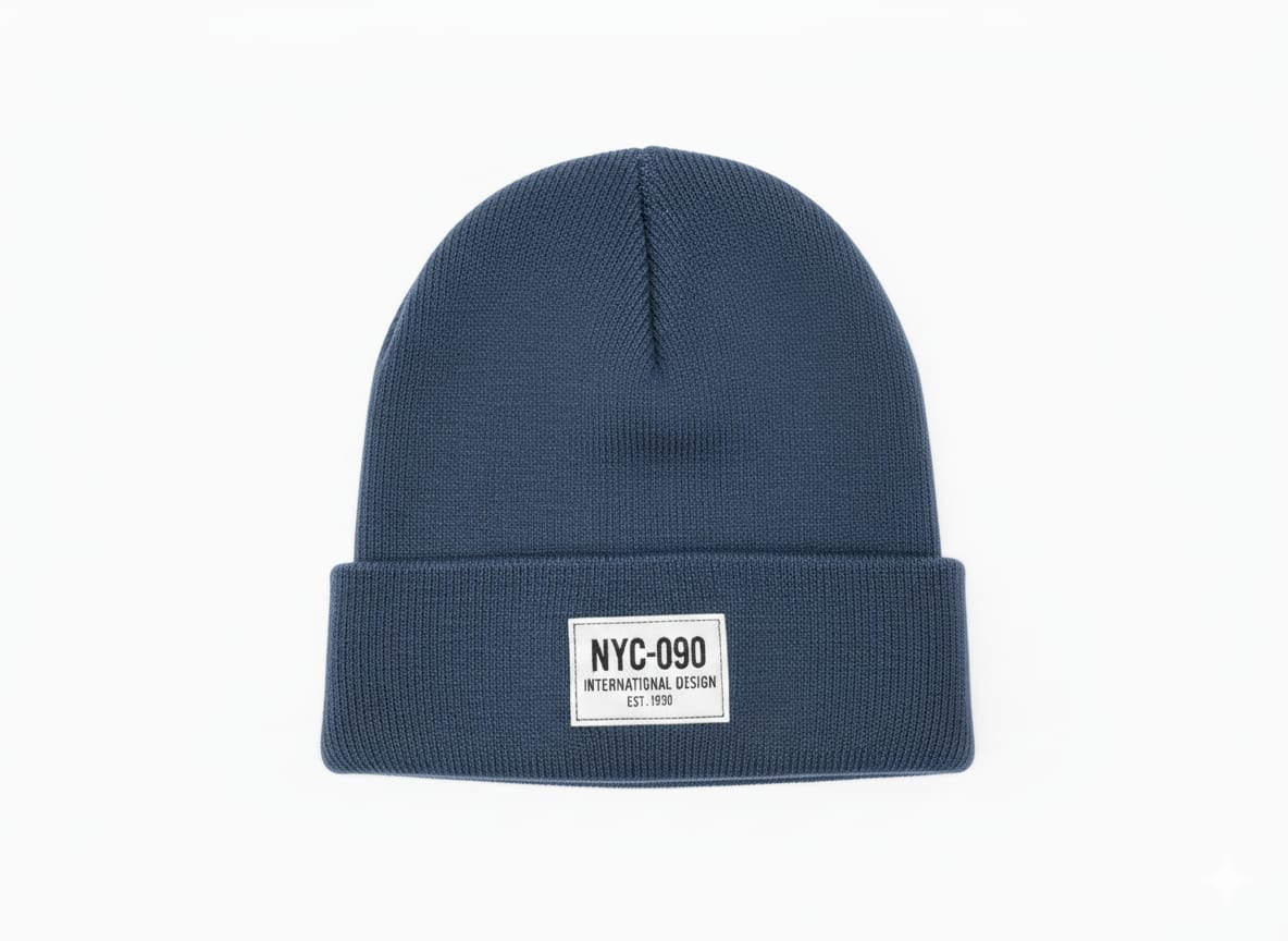 Cappellino Alcott Patch NYC-090 blu jeans scuro