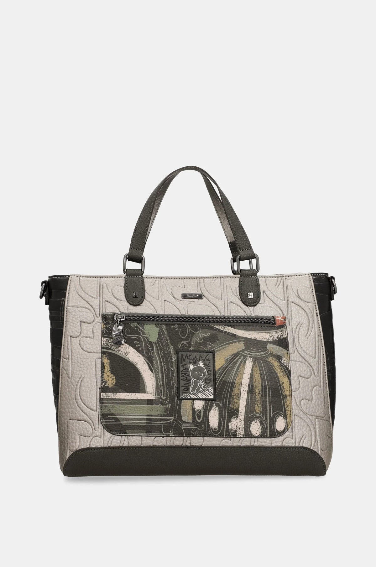 Borsa Quadrata con Manico Corto e Tracolla Donna Anekke Collezione Sing Your Soul Orchestra