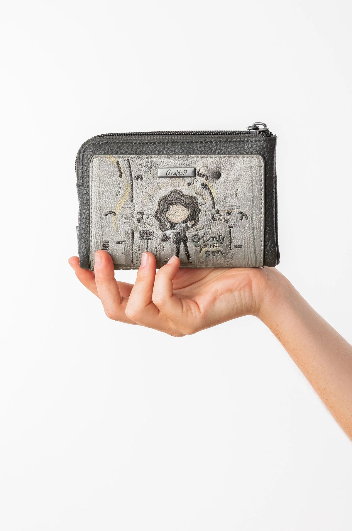 Portafoglio Medio RFID Donna Anekke Collezione Sing Your Soul Orchestra