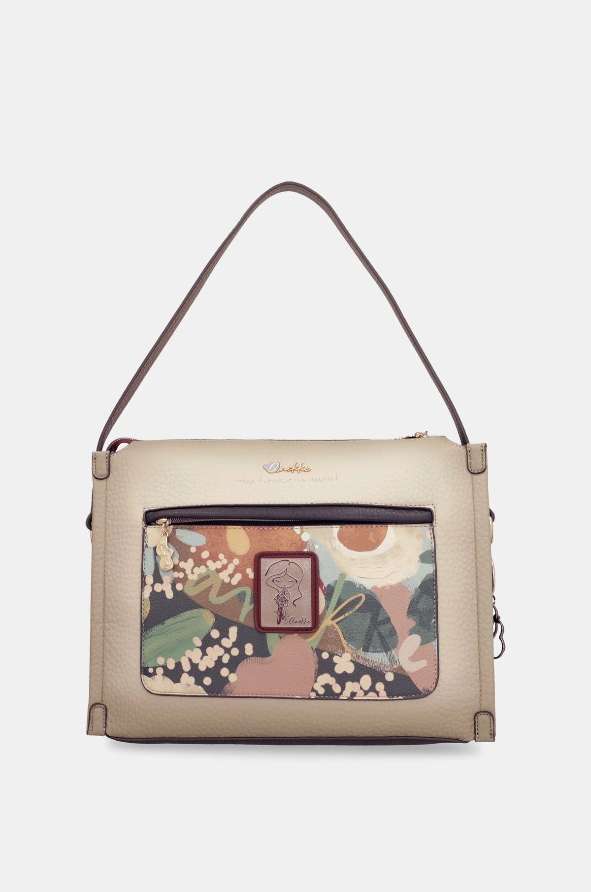 Borsa Anekke Blossom a Spalla e Tracolla Multicolore