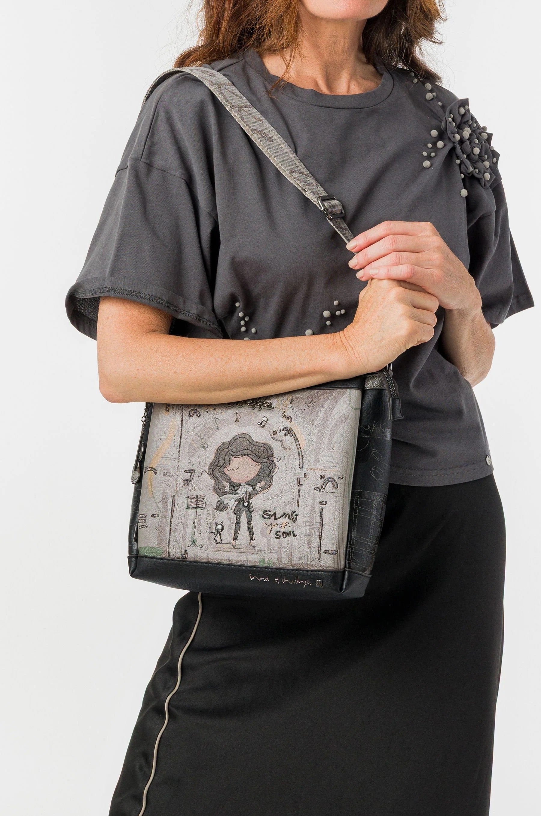 Borsa a Tracolla Media Donna Anekke Sing Your Soul Orchestra