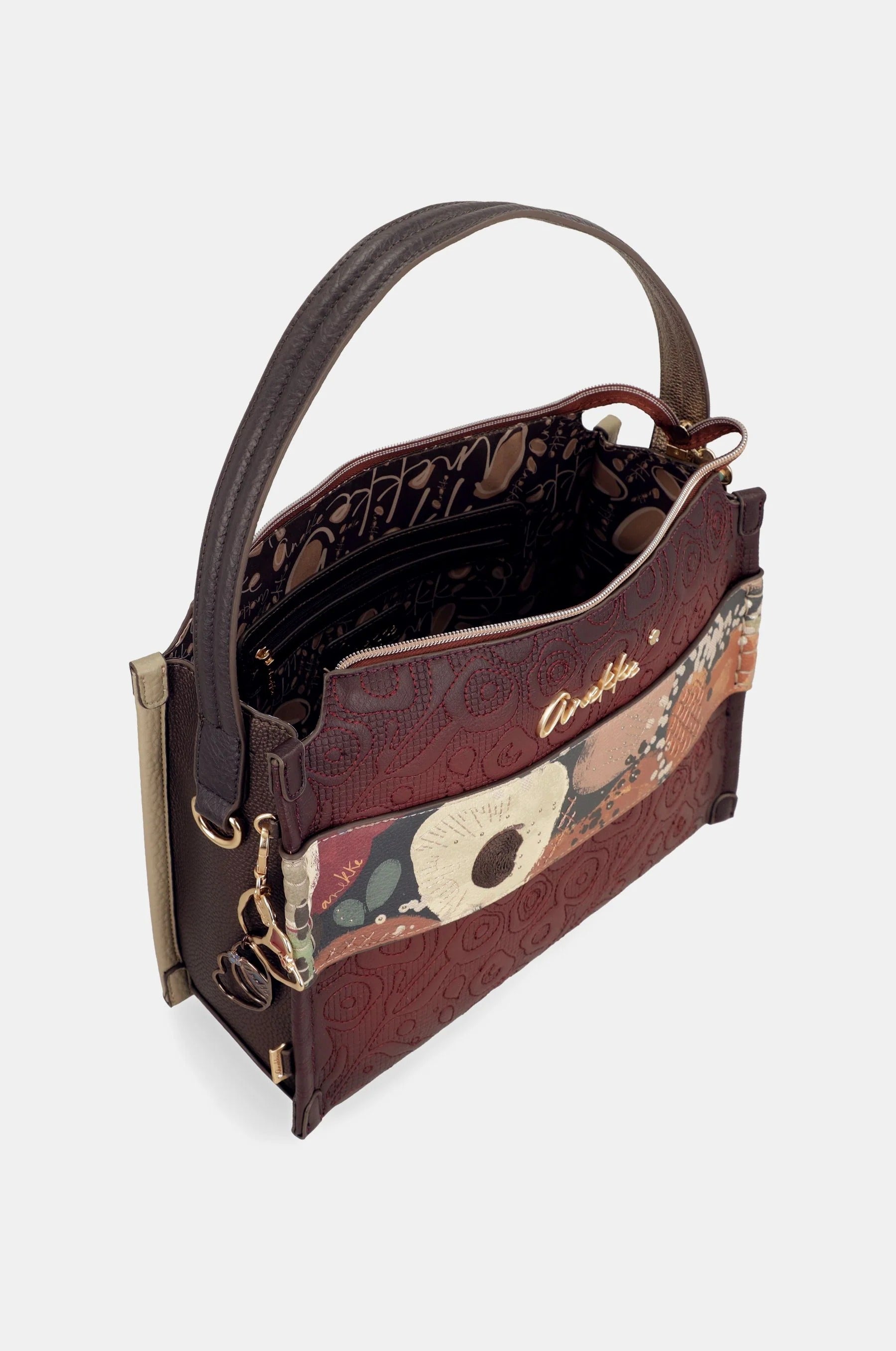 Borsa Anekke Blossom a Spalla e Tracolla Multicolore