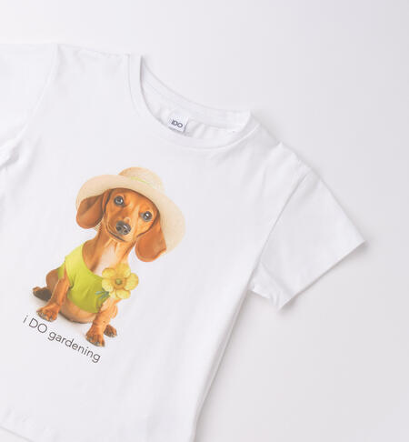 T-shirt Bassotto Giardiniere