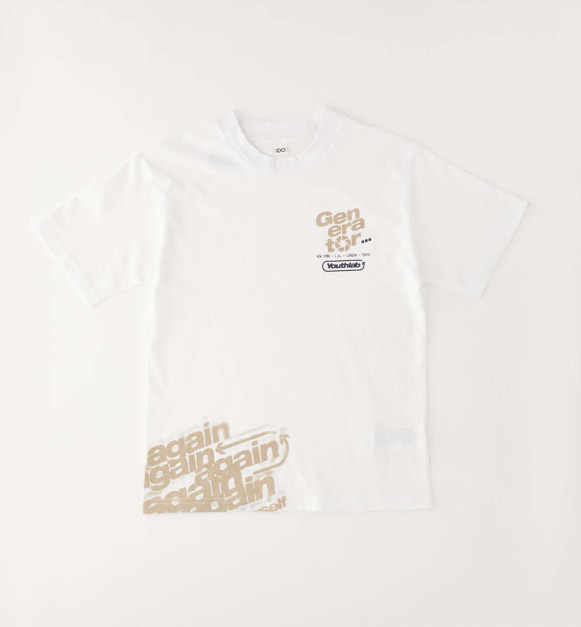 T-shirt Generator White Over Fit