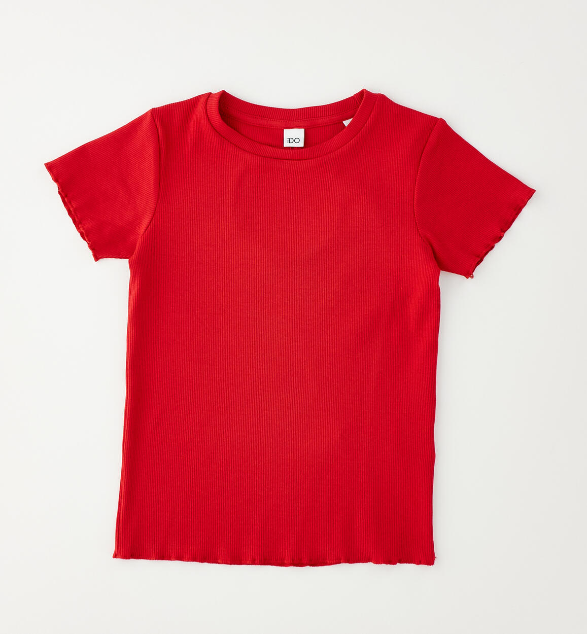 T-shirt Cut Out Rosso