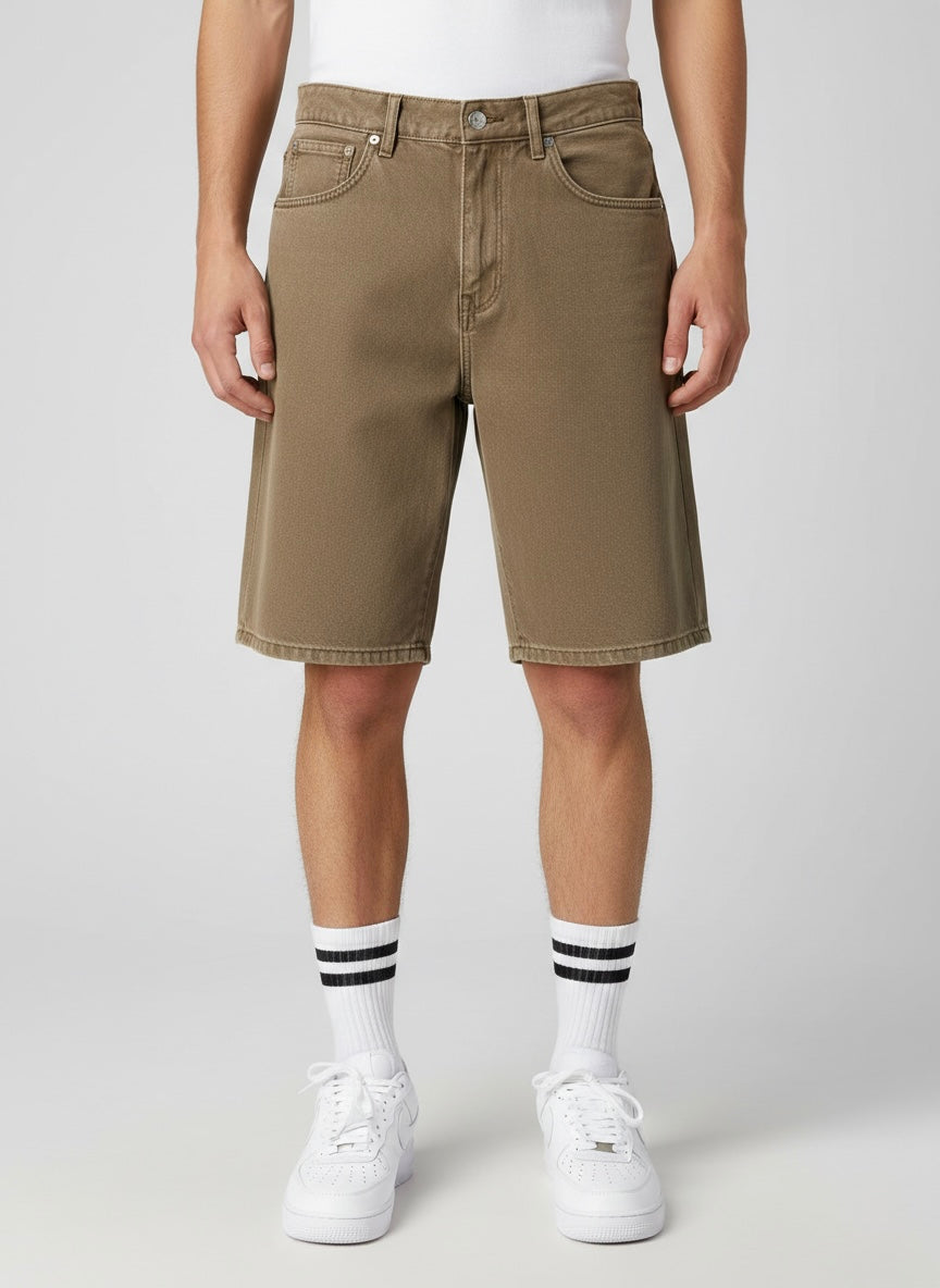 Shorts Carl Loose balloon marrone tabacco