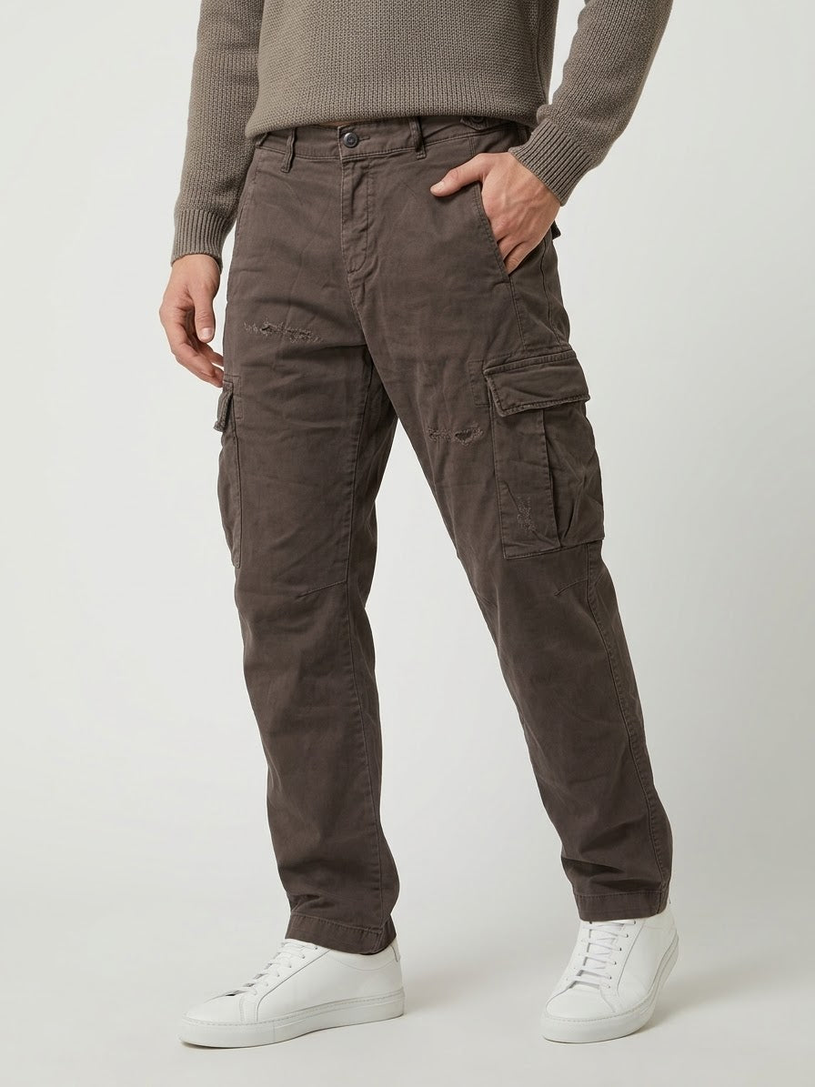 Pantaloni Cargo Uomo Melbourne Fango