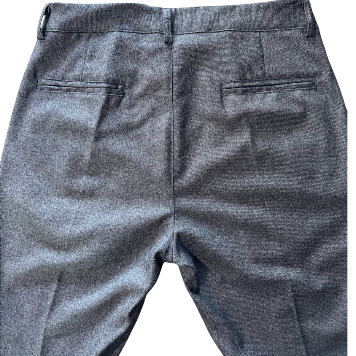 Pantaloni Sartoriali Uomo Torino con Pinces Misto Viscosa Melange