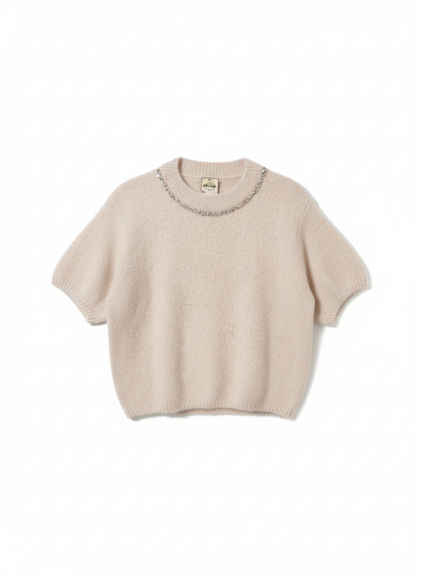 Pull Perla tortora chiaro