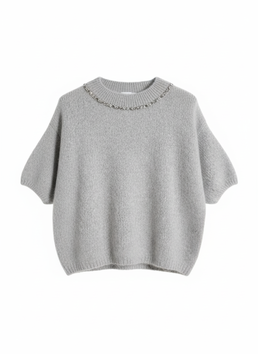Pull Perla grigio