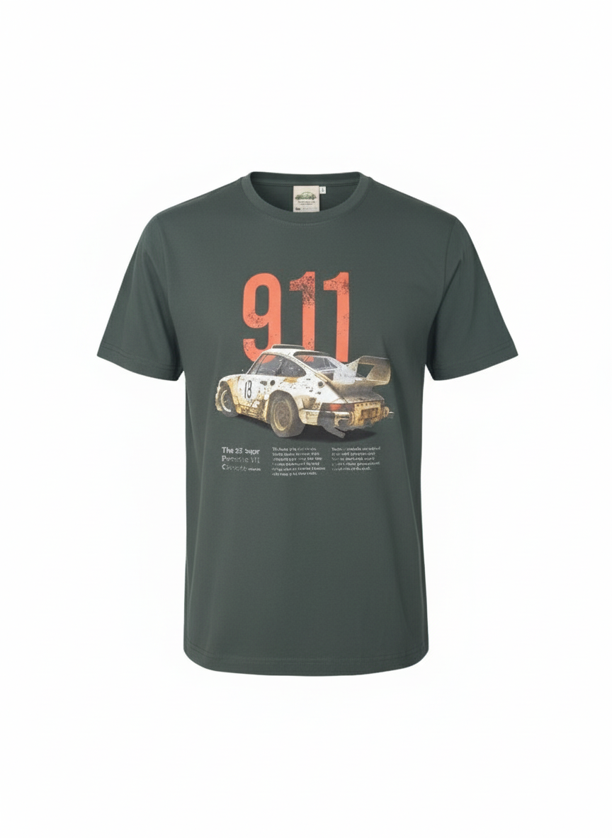 T-shirt 911 Verde
