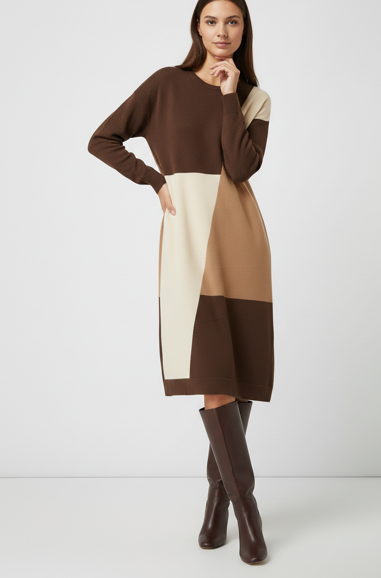 Abito Lounge geometrico