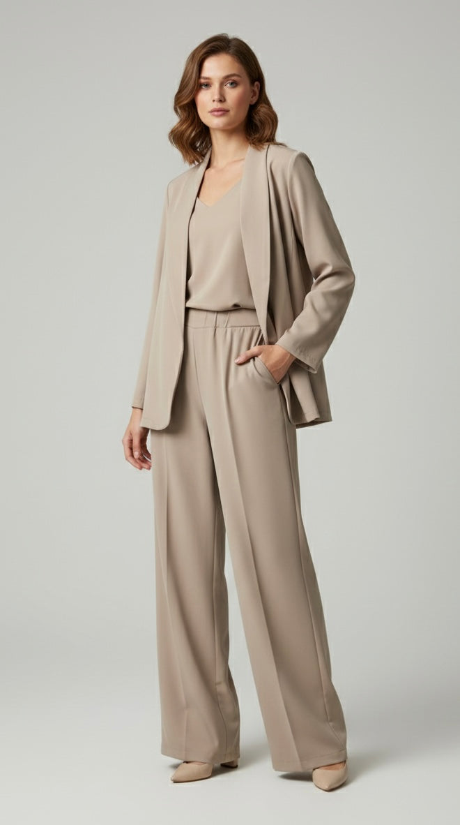 Blazer leggero Murano nocciola chiaro