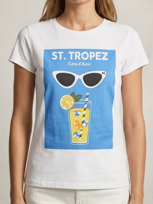T-shirt Summer Vibes St Tropez