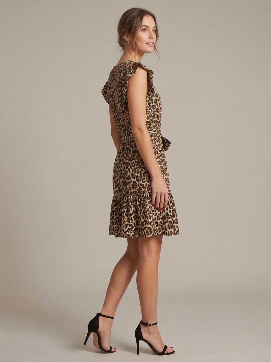 Abito Zelda Mini Leopardato