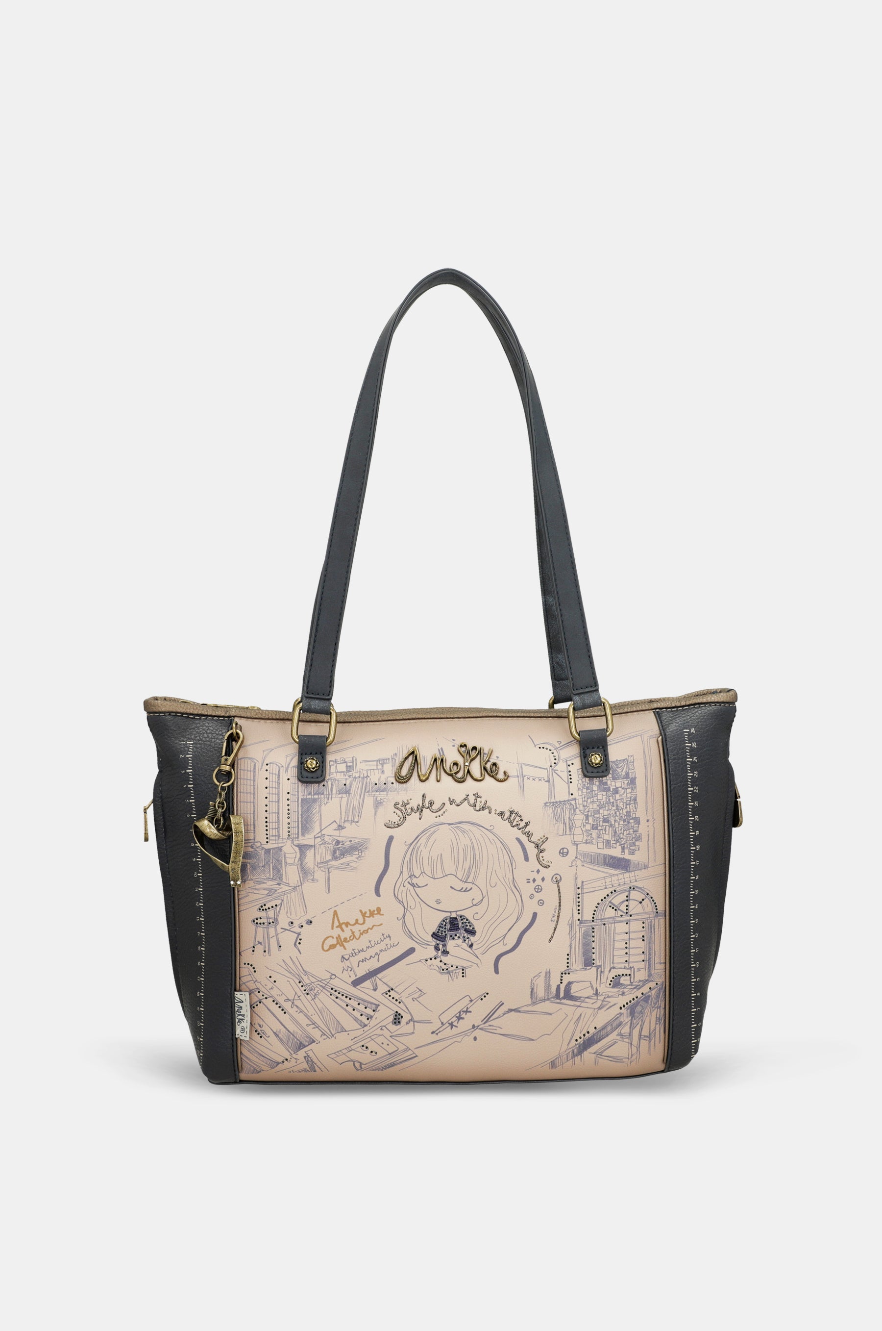 Borsa Anekke shopper con tracolla Studio