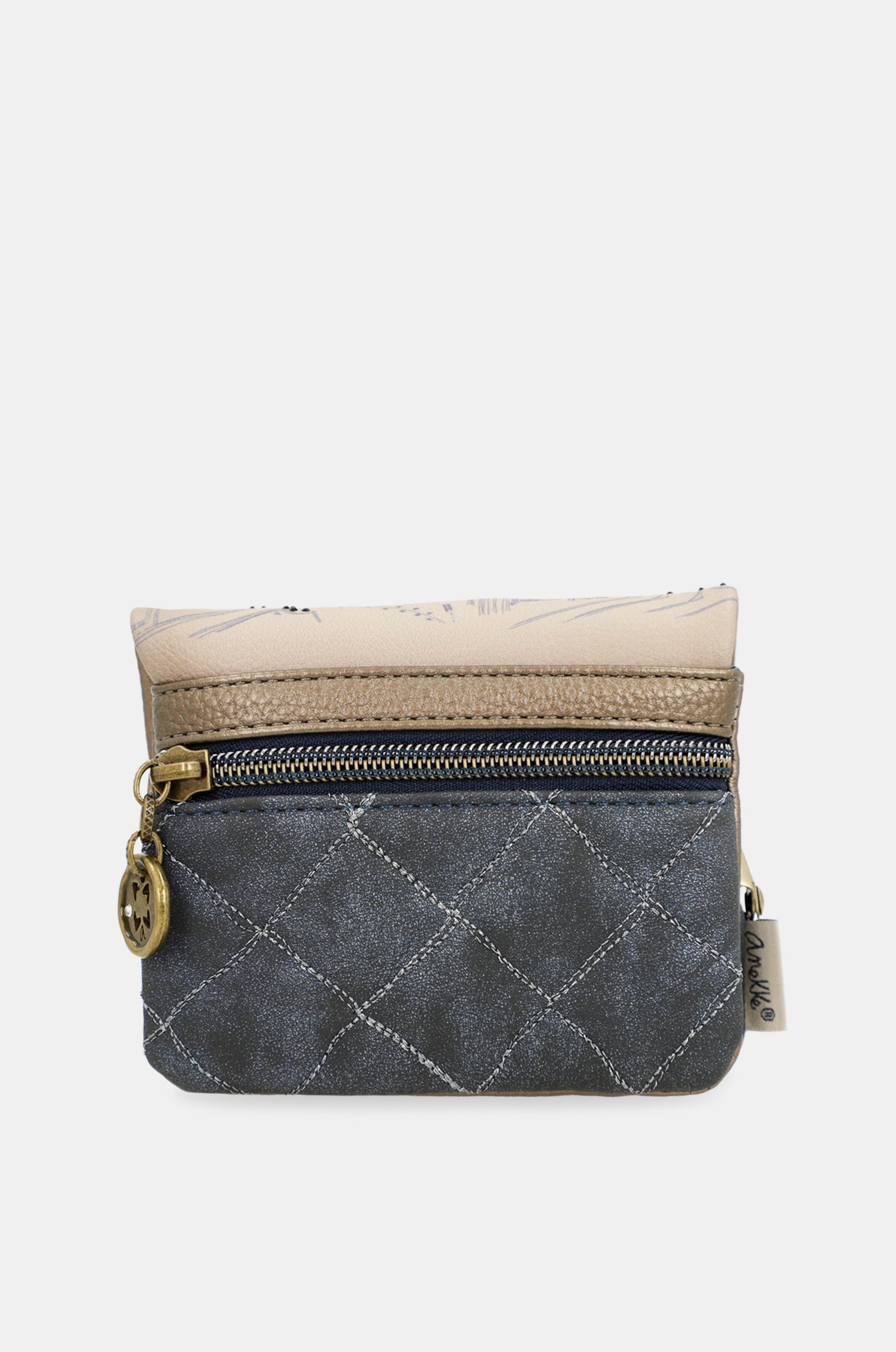 Portamonete Anekke con patta Studio