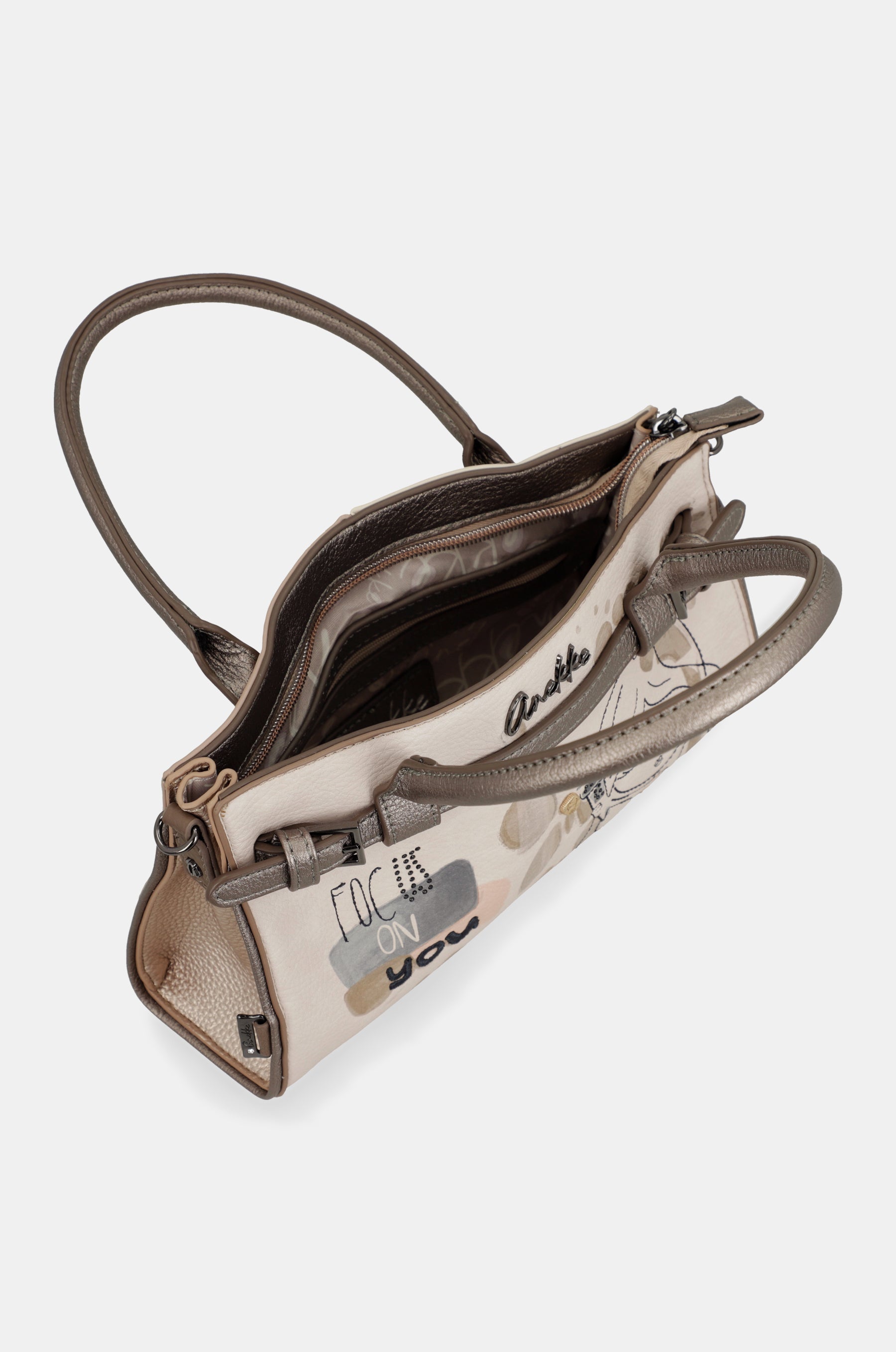 Borsa con due manici e tracolla Olympia