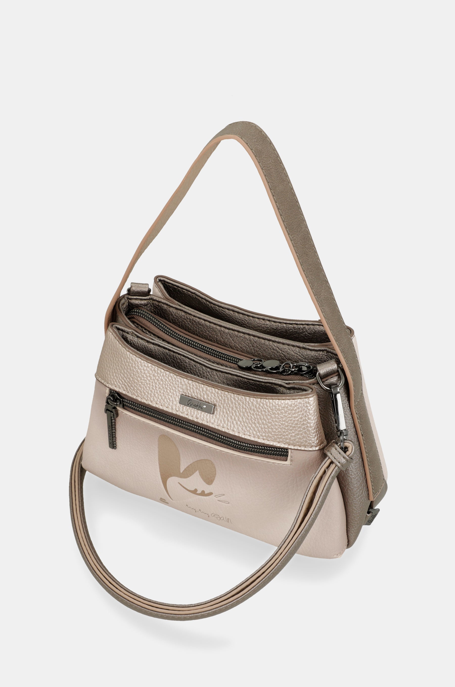 Borsa con manico corto e tracolla Olympia
