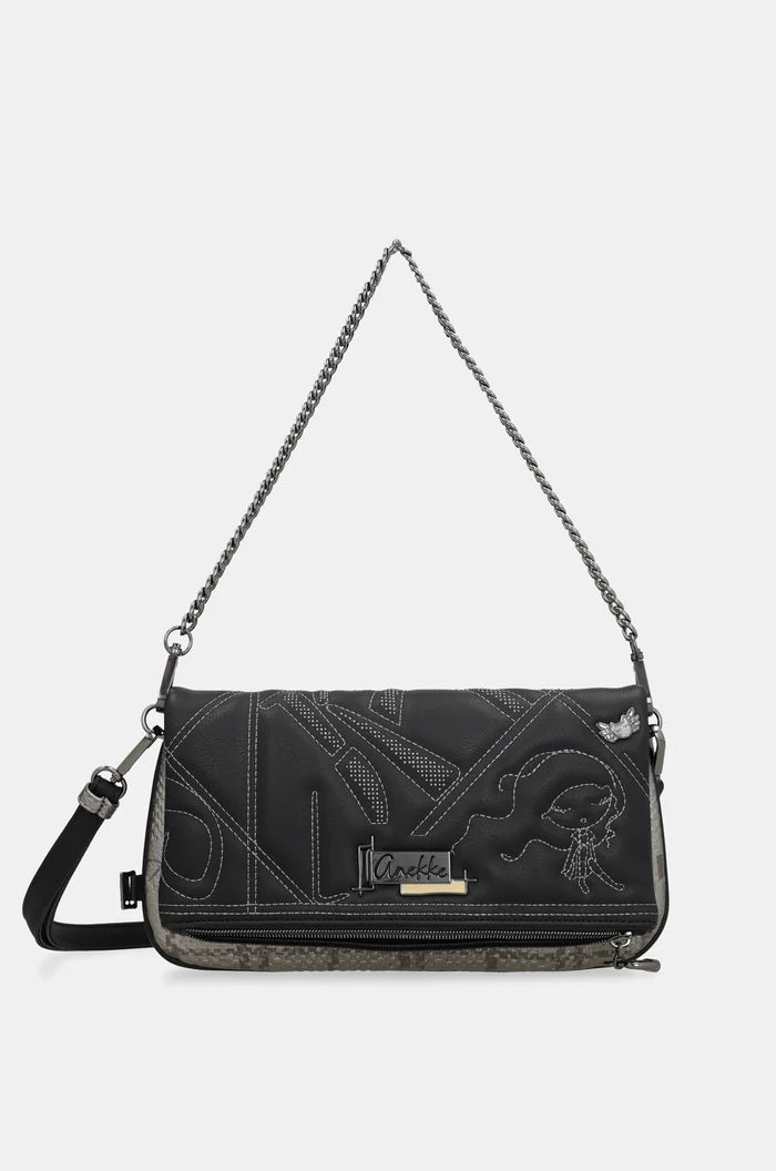 Borsa Tracolla Manico Metallo Anekke Iron
