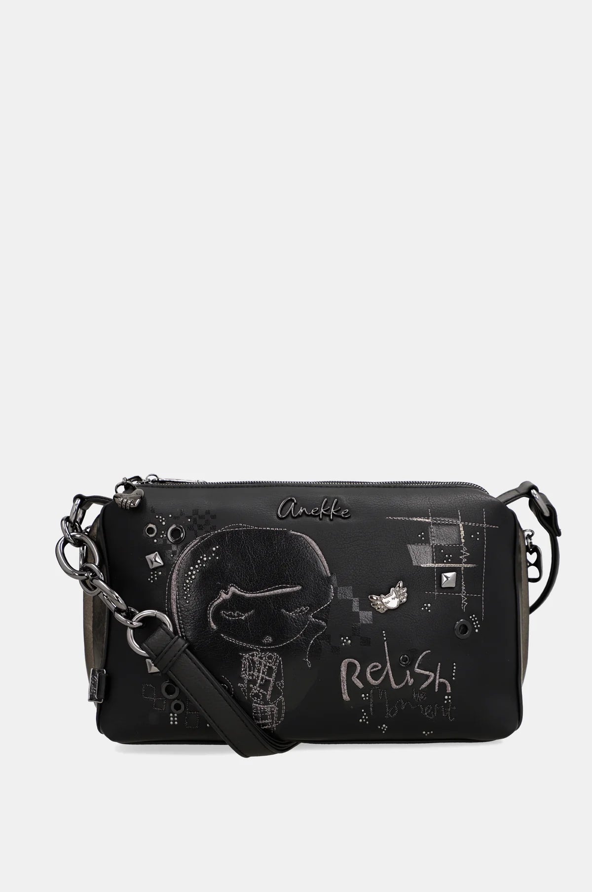 Borsa Tracolla Anekke Iron Nera