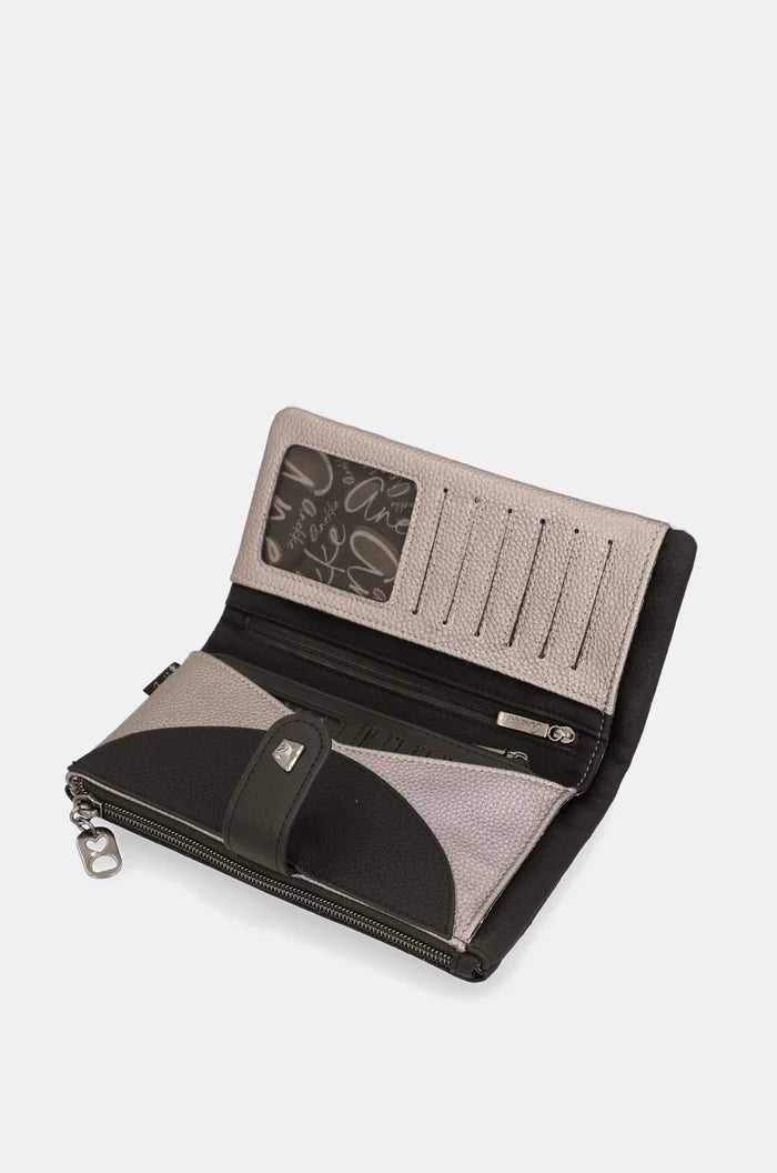 Portafoglio Morbido RFID Anekke Iron