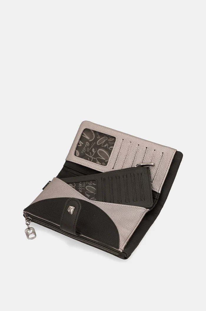 Portafoglio Morbido RFID Anekke Iron