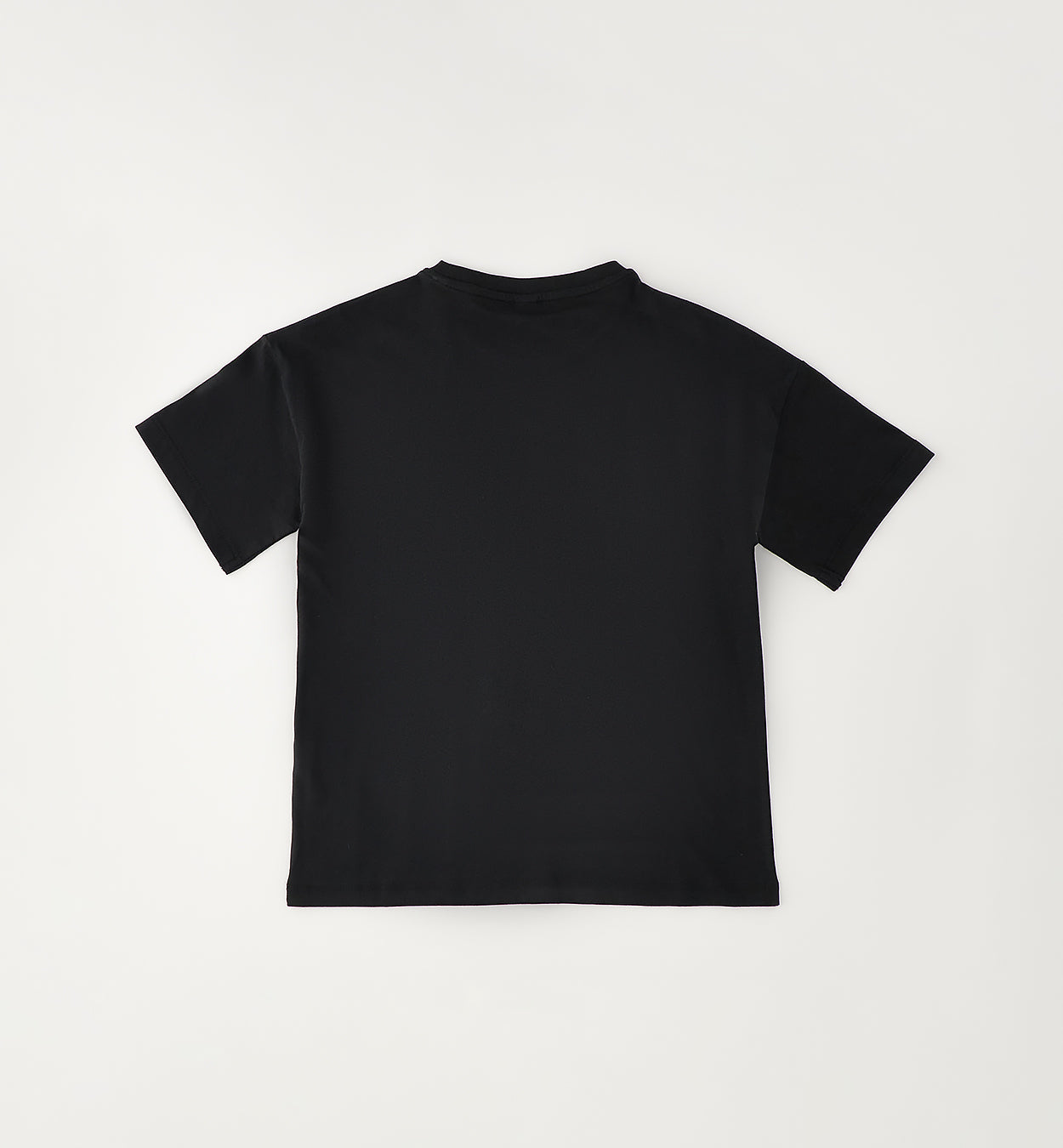 T-Shirt State of Mind con Borchiette Nero