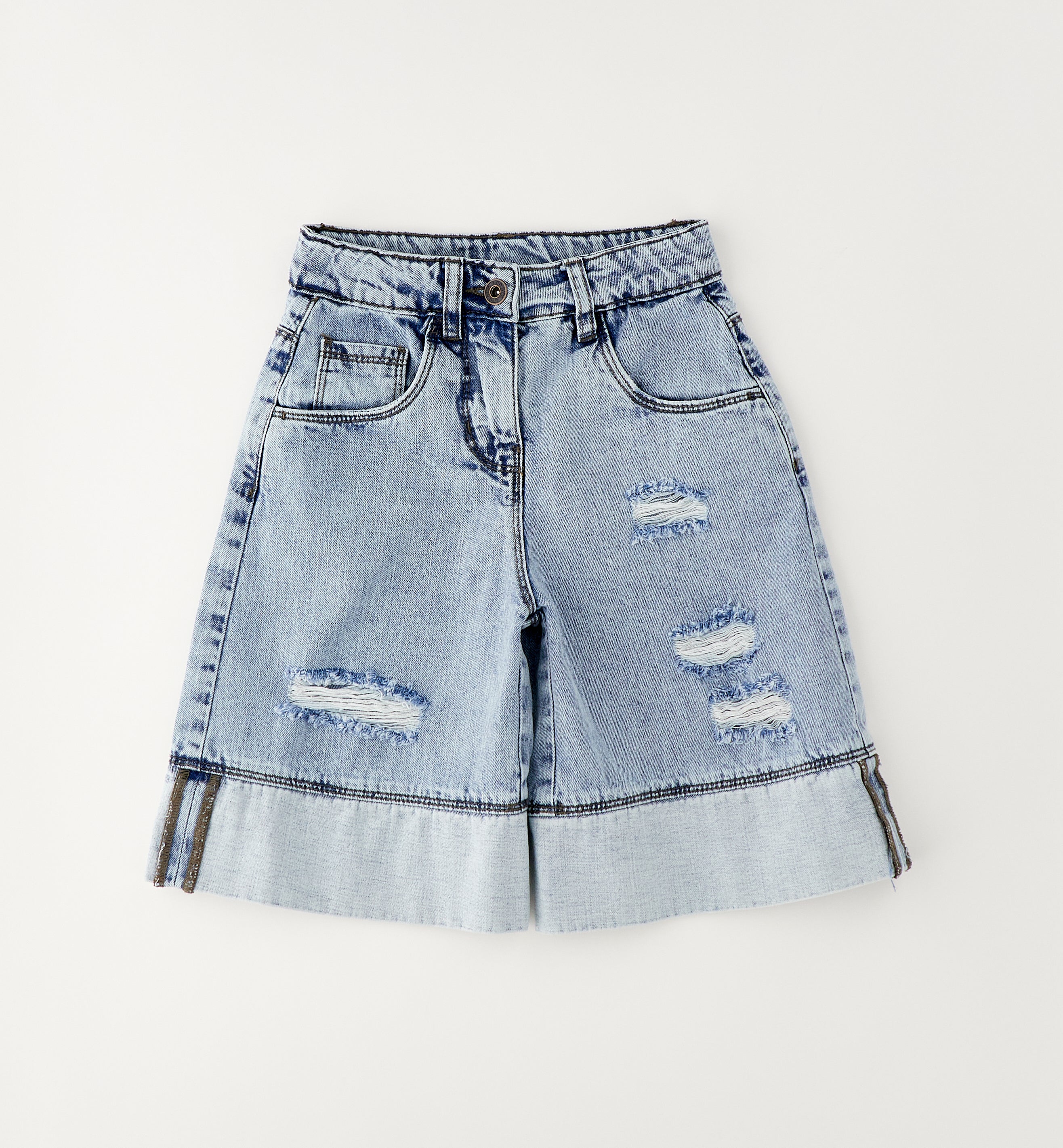 Bermuda in Denim Wild Edge