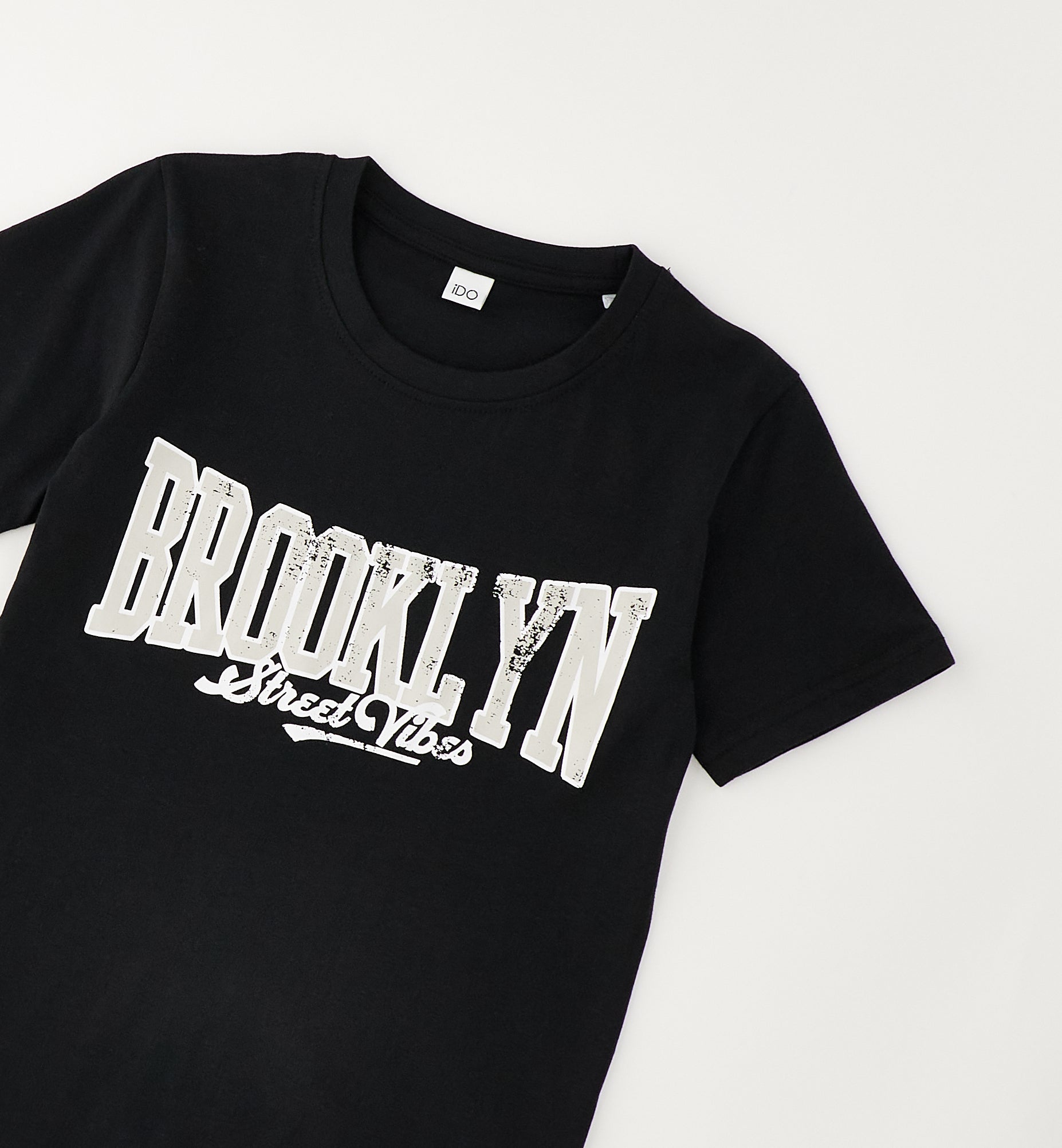 T-Shirt Brooklyn Street Vibes Nero