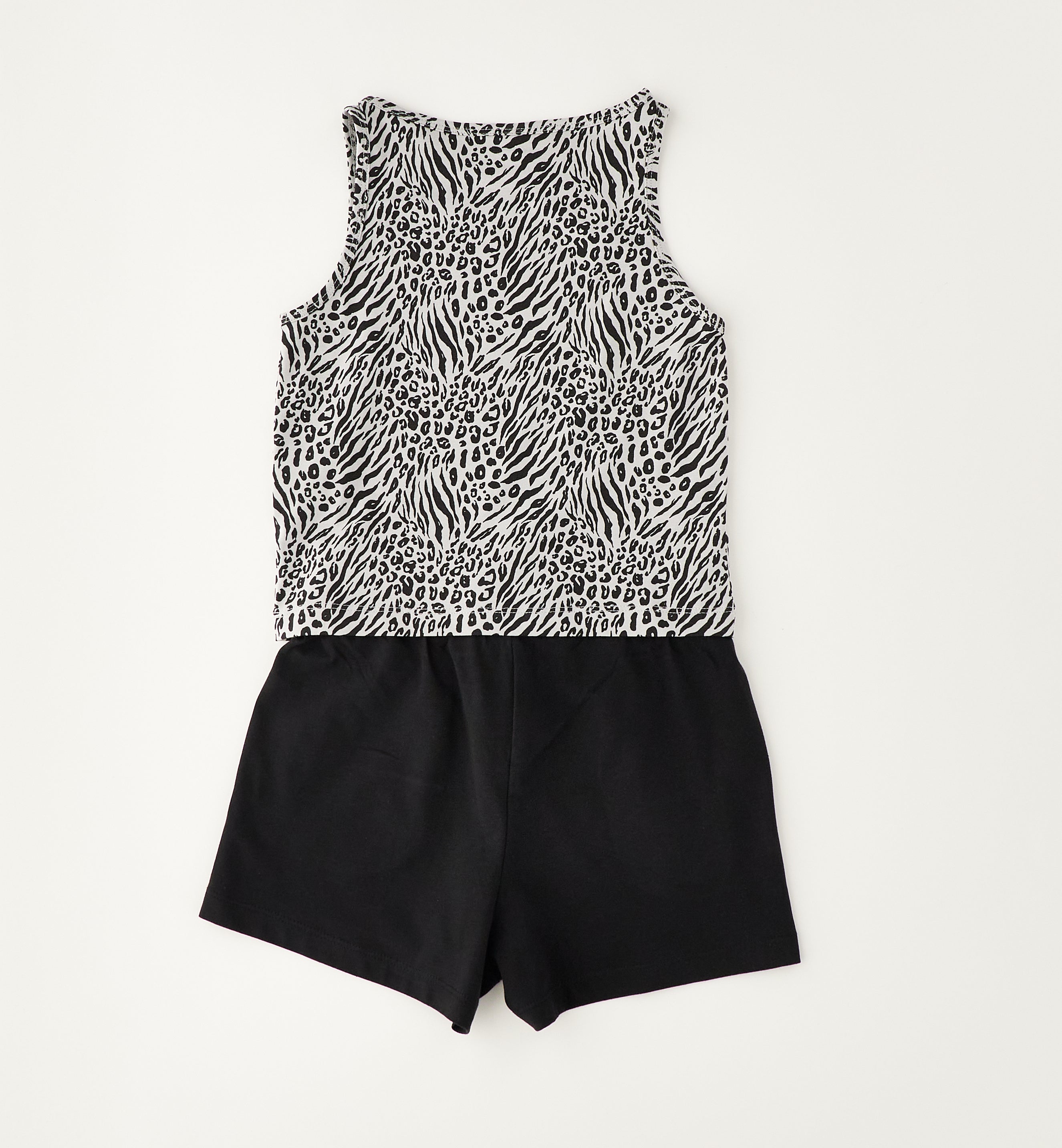 Completo Corto Wild Dreams con Canotta Animalier