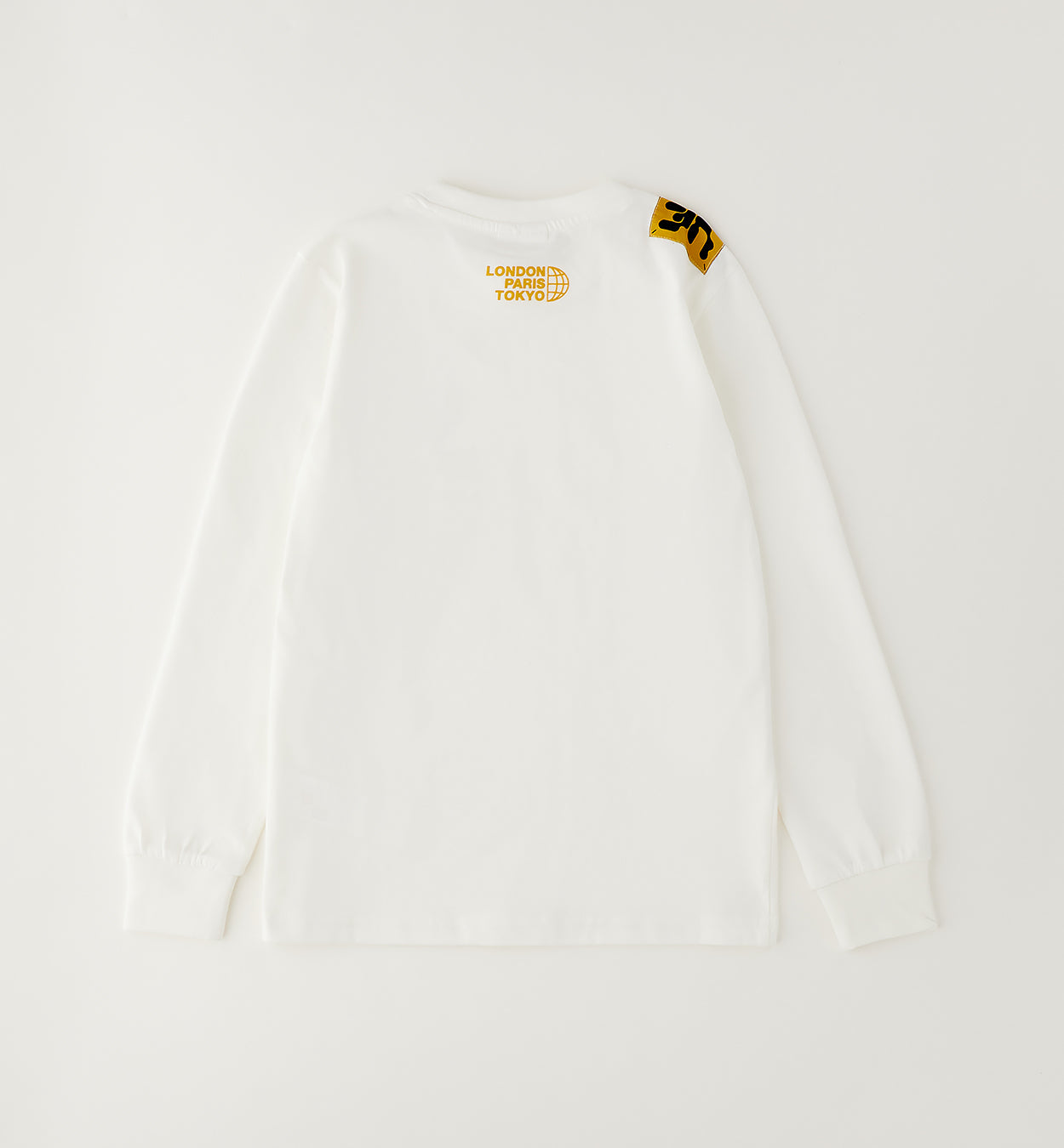 T-shirt Manica Lunga Bianca Urban Ocra