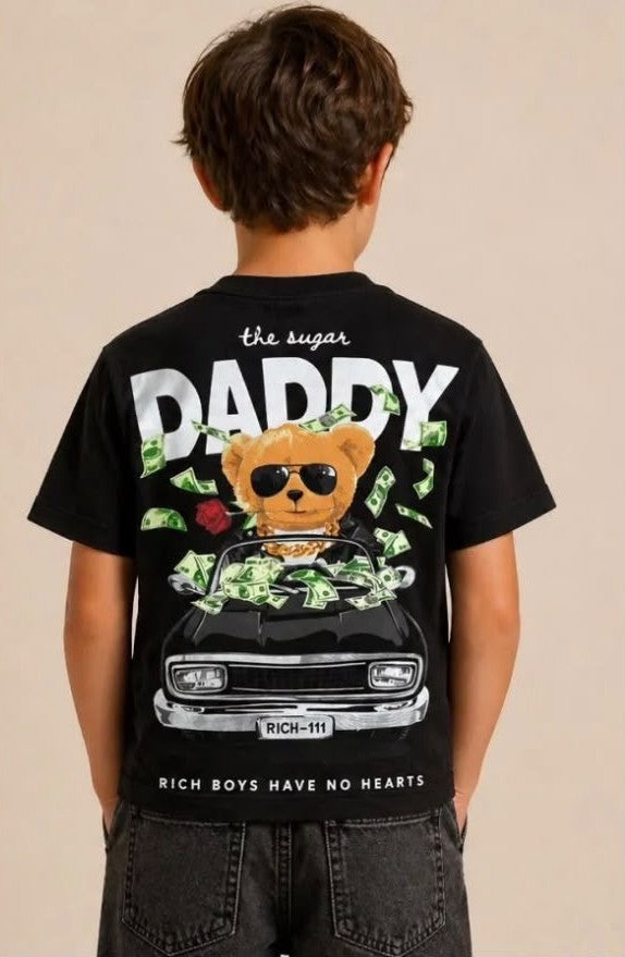 T-Shirt Rich Bear Nera