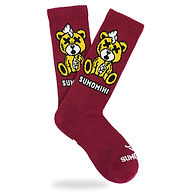 Calzinio KILLA BEAR SOCK bordeaux