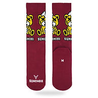 Calzinio KILLA BEAR SOCK bordeaux