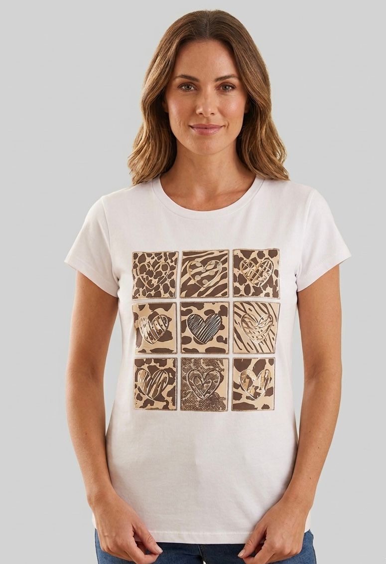 T-shirt Animalier regular fit