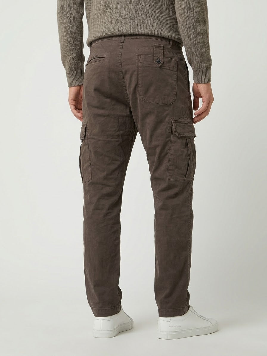 Pantaloni Cargo Uomo Melbourne Fango