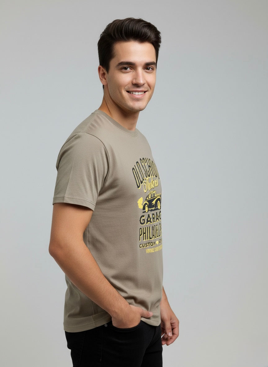T-shirt garage Philadelphia fango