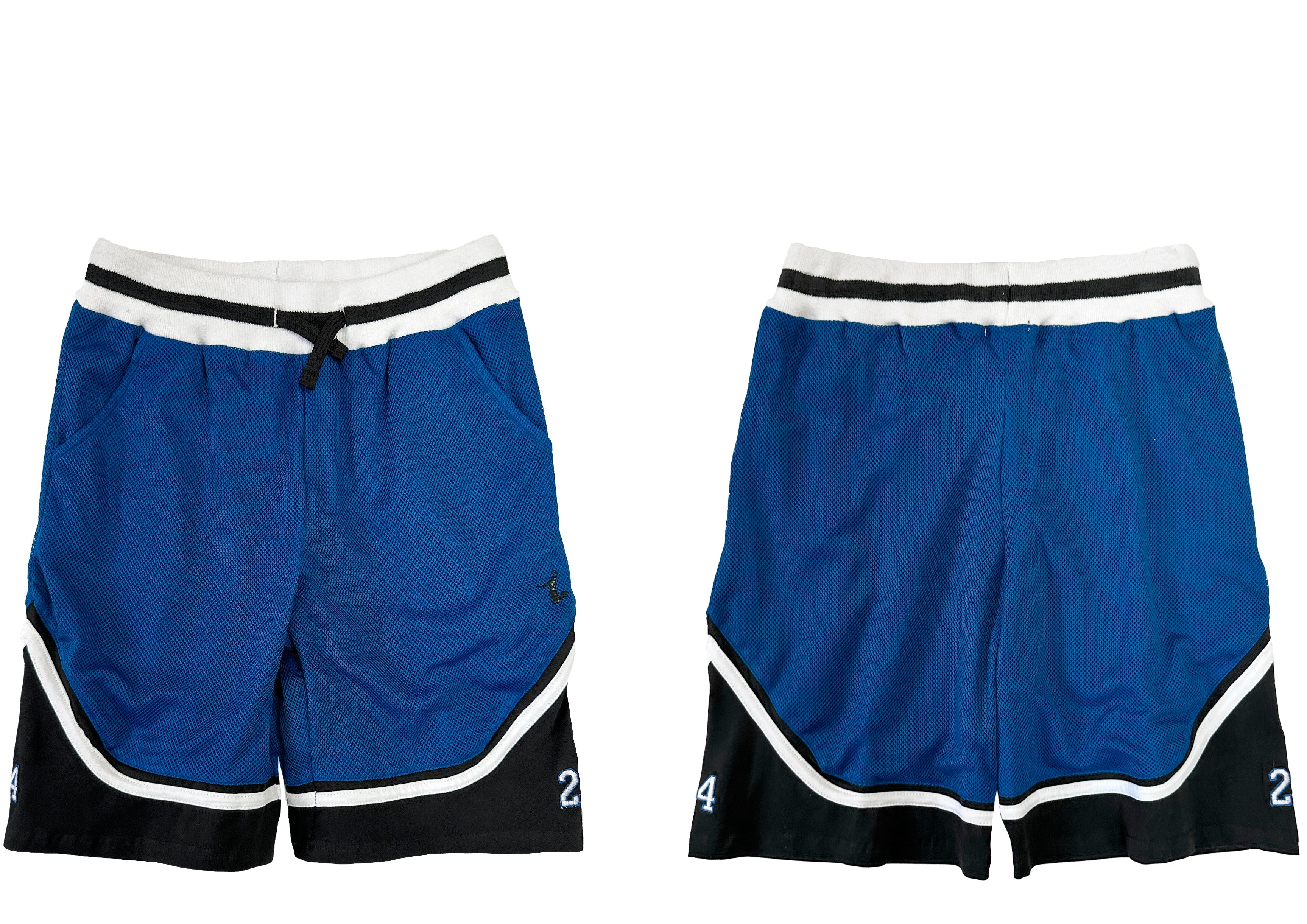 Pantaloncino Yours basket blu