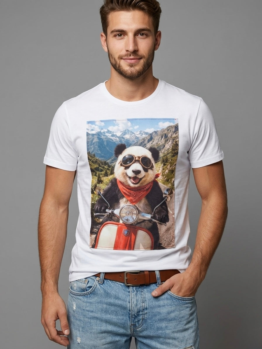 T-shirt Patch Panda