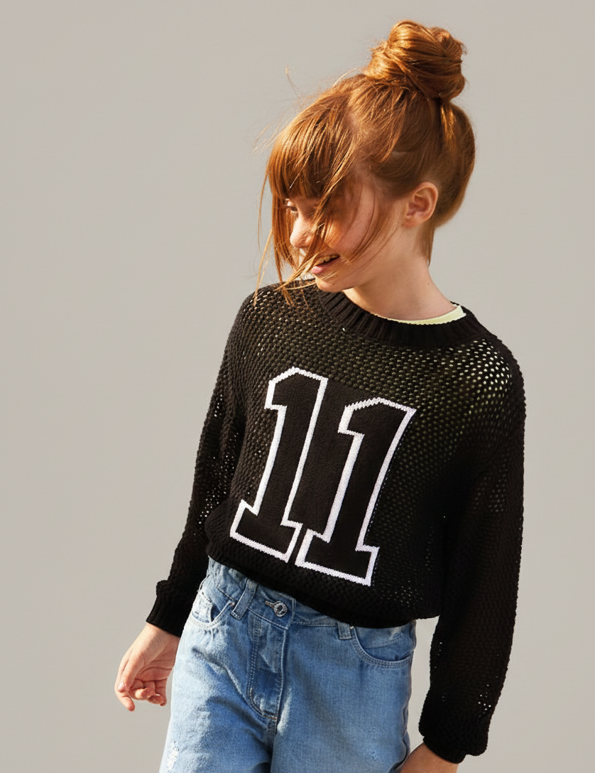 Maglione Traforato Team 11