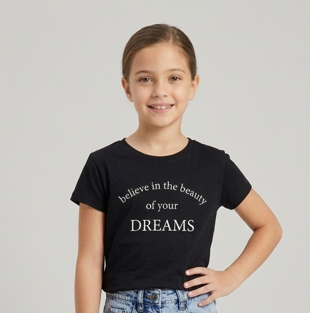T-shirt Dreams Nero