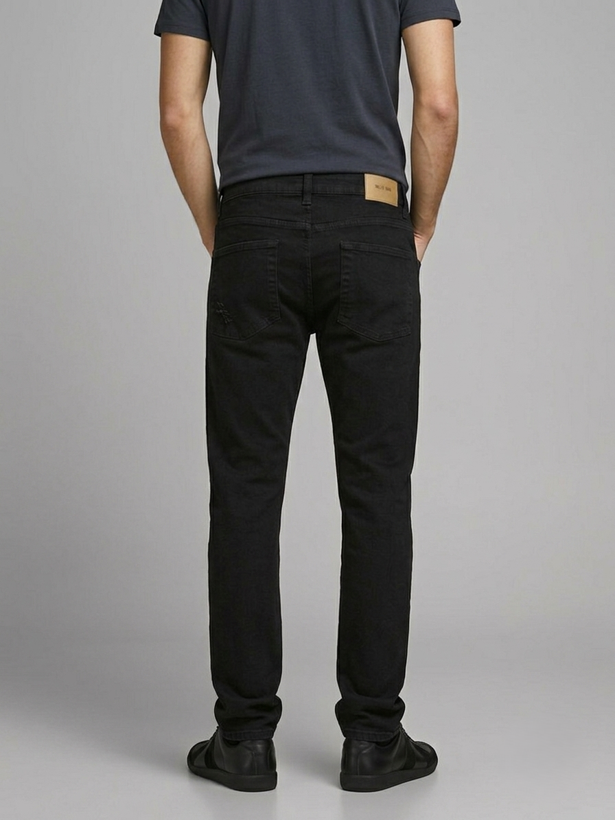 Jeans Uomo Regular Fit "WEFT Eddy" – Nero
