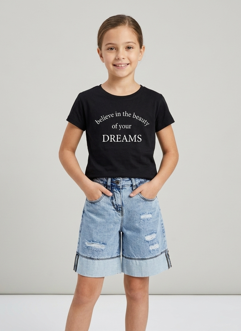 T-shirt Dreams Nero