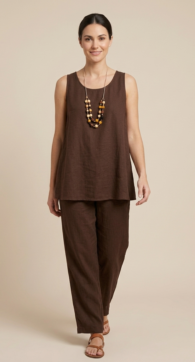 Blusa Aurora Cioccolato